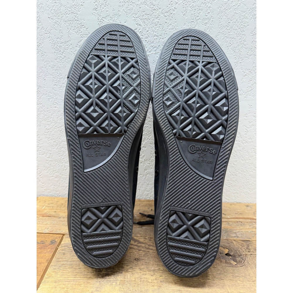 Converse Chuck Taylor All Star Low Top Black Monochrome Mens 15 Womens 17 M5039. - Picture 4 of 4